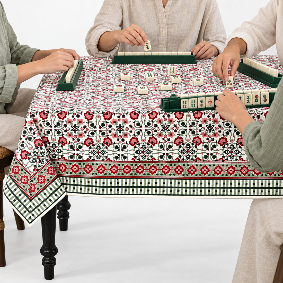 Apple Red & green Square & Rectangle Tablecloth