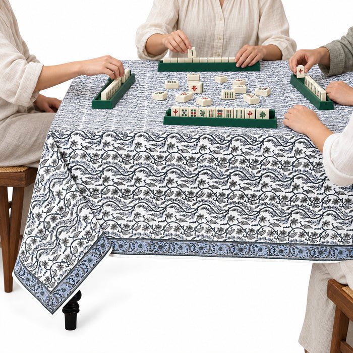Baby Blue Eyes Square & Rectangle Wedding Tablecloth