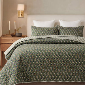 Basil Green Quilt