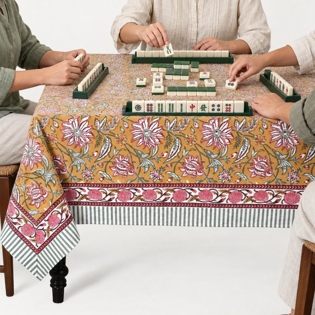 Biscotti Yellow square & Rectangle Tablecloth