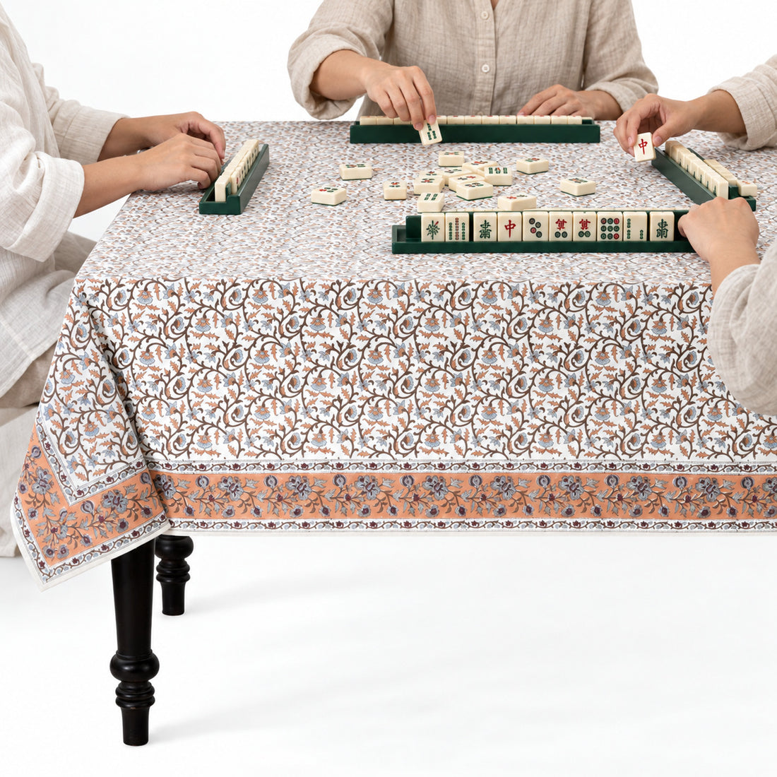 Brown Meadow Vine Rectangle & Square Tablecloth