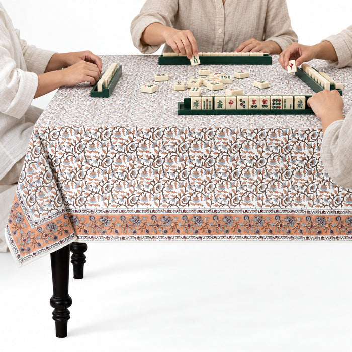 Brown Meadow Vine Rectangle & Square Tablecloth