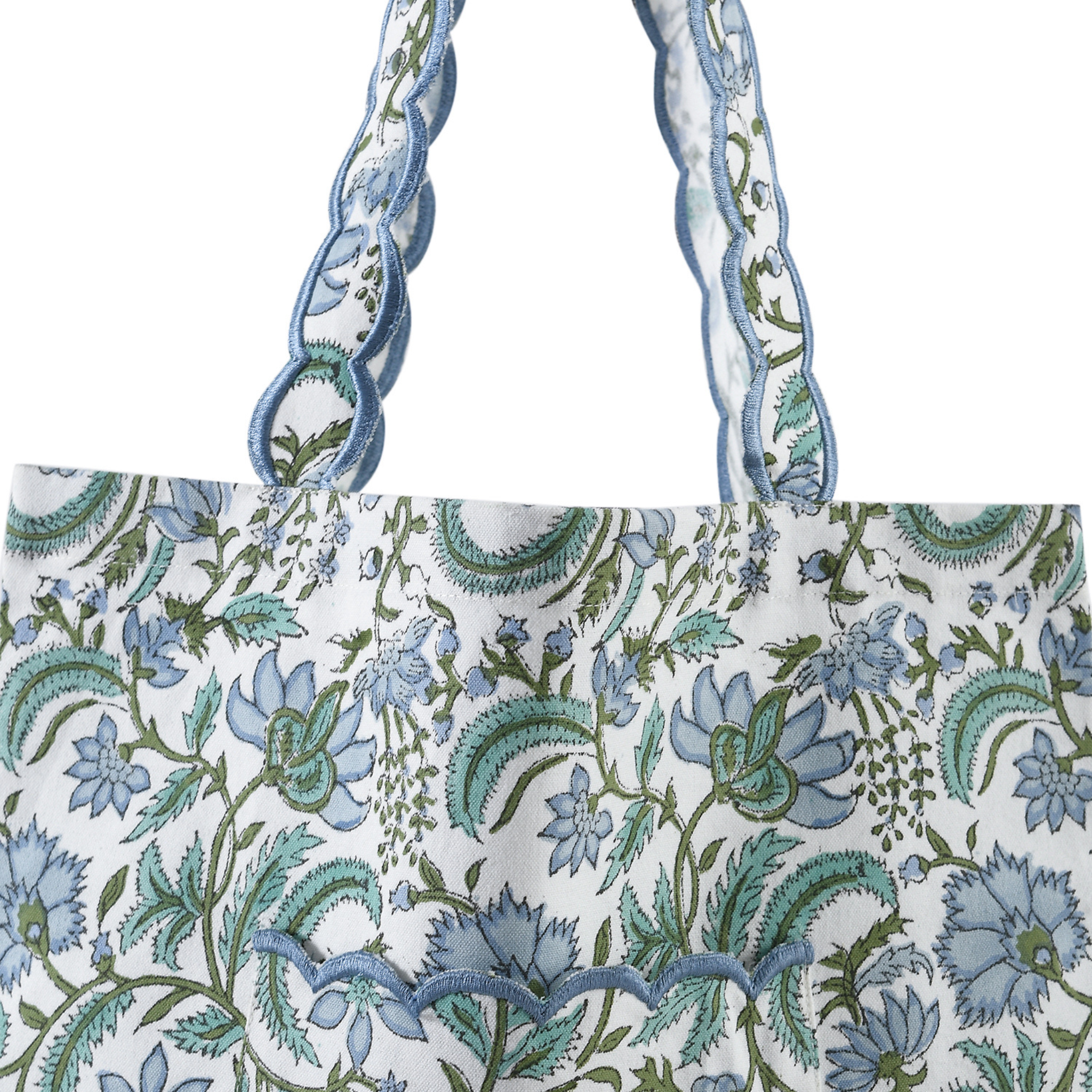 Columbia Blue Tote Bag