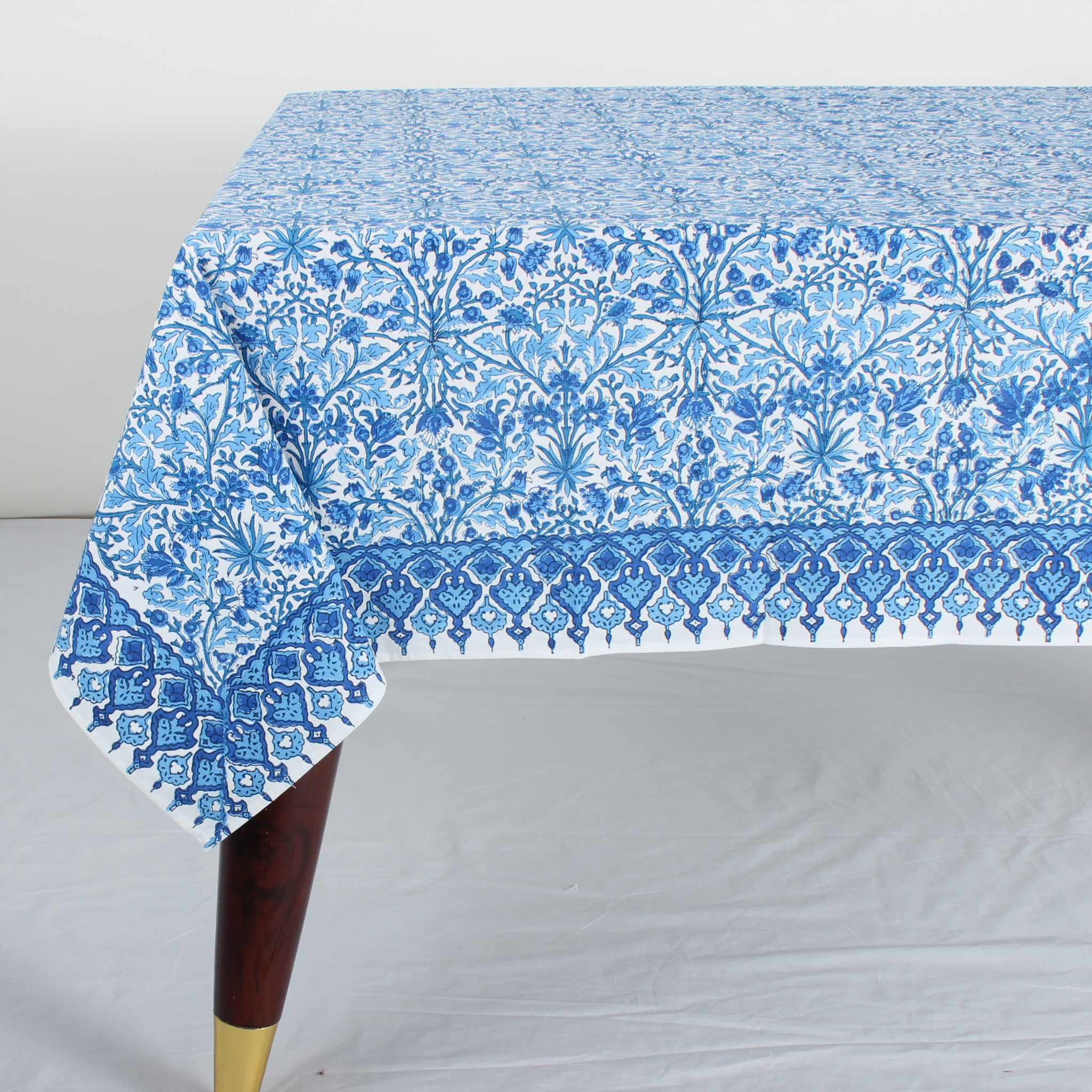 Dark Royal Blue Square Tablecloth