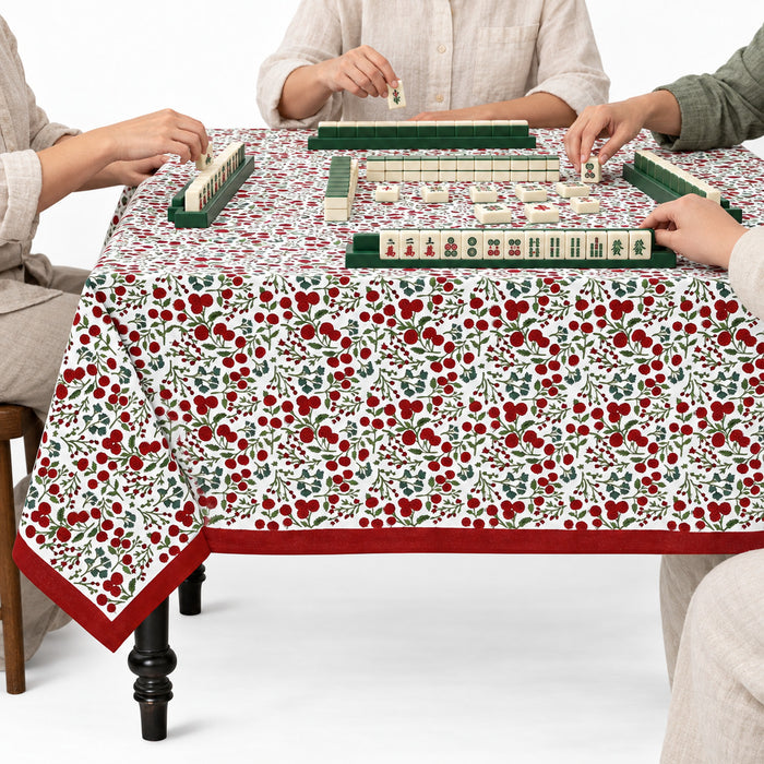 Garnet Red Square & Rectangle Tablecloth