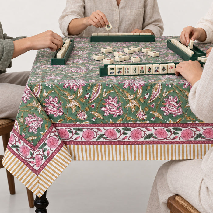 Hunter Green Square & Rectangle Tablecloth
