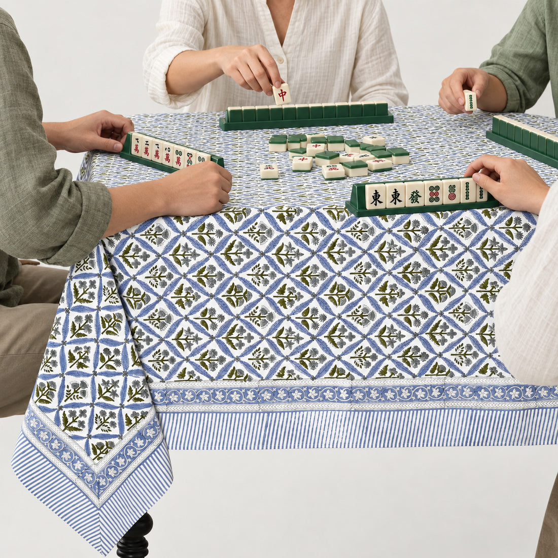 Light Steel Blue Square & Rectangle Tablecloths