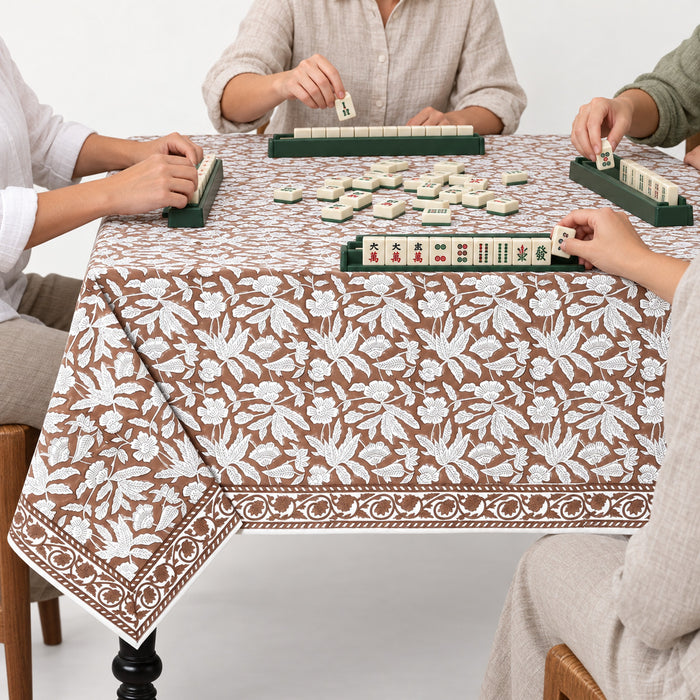 Oak Brown Square & Rectangle Tablecloth