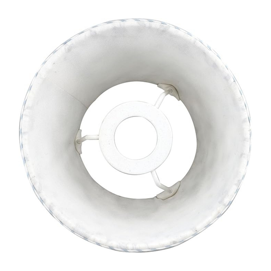 White plastic component on a white background