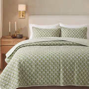 Verdant Floral Quilt